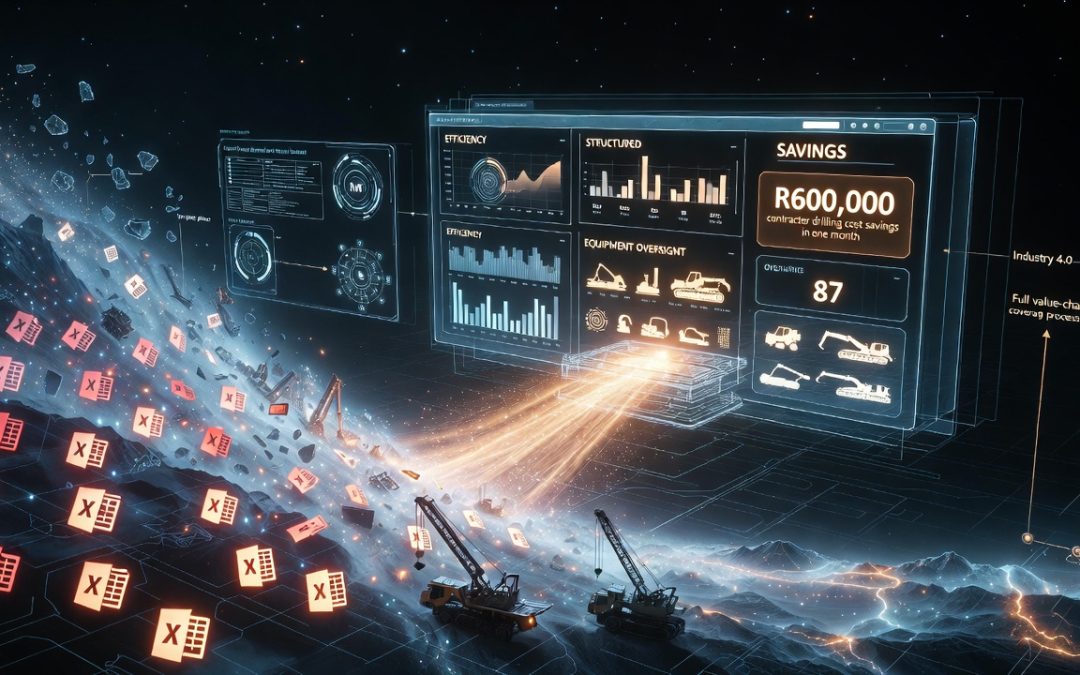 R600K in Drilling Cost Savings Identified in One Month After Replacing Spreadsheets Across an Entire Platinum Mine, Pilansberg Platinum Mines